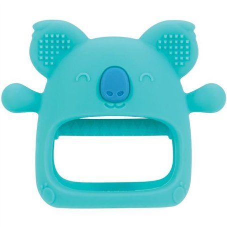 Moufle gants de dentition - NUBY - Koala - Silicone - Bleu