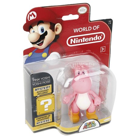 Nintendo Yoshi Figurine avec œuf Rose