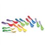 Nûby Couverts - Couverts décoratifs 1 fourchette + 1 cuillère +12mois (Coloris aléatoire)