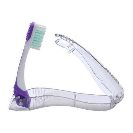 GUM Brosse à dents de voyage Orthodontic Soft 125