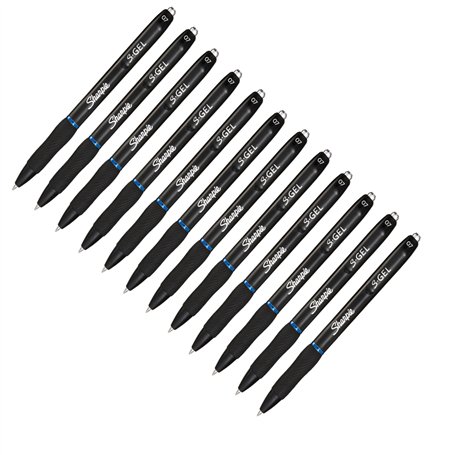Sharpie S-Gel Lot de 12 stylos à encre gel rétractables 0