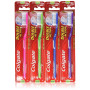 Colgate 1 x brosse à dents double action moyenne multicolore