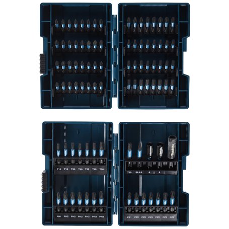 Jeu d'embouts 90 pièces Impact Black Torsion - MAKITA E-03109