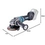 Makita GA050GZ Meuleuse d'angle 40 V max. (sans batterie, sans chargeur)