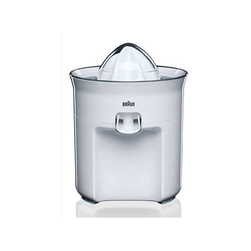 Presse-Agrumes électrique Braun CJ3050WH - 60W - Blanc - Bec anti-goutte