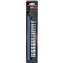GearWrench 80306 Jeu de Douilles Standard 12 Pts 1/4", 13 Pièces