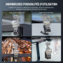 NEEWER Basics Support Magnétique Compatible avec DJI Osmo Pocket 3 et Creator Combo,Adaptateur d'Extension Multifonction,Support