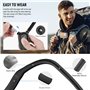 NEEWER Support de Cou Magnétique avec Cage Pocket 3, Flexible à Dégagement Rapide pour Caméra d'action Compatible avec GoPro Her