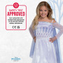 Disney Officiel Robe Queen Elsa Reine des Neige 2 Deluxe, Déguisement Princesse Fille en taille S