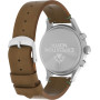 Timex - TW2Y29900 - Expedition North Montre pour Homme 42 mm avec Bracelet à Dégagement Rapide en Cuir Vegan Marron, Cadran Gris
