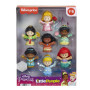 Fisher-Price Coffret Little People et Assortiment de 7 Figurines Disney Princesses pour Les Tout-Petits et Les Bambins, Jeu d’Im