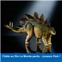 Mattel Jurassic World Figurine articulée Stégosaure de la Collection Hammond, grand dinosaure herbivore avec queue articulée par