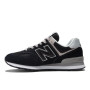 New Balance Homme NB 574 Sneakers, Noir (Black EVB), 40 EU