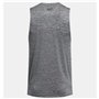 Maillot de Corps sans Manches pour Homme Under Armour Tech Tank Gris foncé