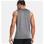 Maillot de Corps sans Manches pour Homme Under Armour Tech Tank Gris foncé