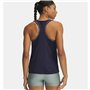 Maillot de Corps sans Manches pour Femme Under Armour Tech Blue marine (S)