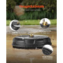 VEVOR Nettoyeur de Surface pour Nettoyeur Haute Pression 385 mm, Accessoire Nettoyeur Sol en Plastique sur Roues, 206 Bar Max. c