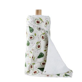 Lot de 10 rouleaux d'essuie-tout réutilisables avec boutons-pression – Serviettes en papier écologiques et réutilisables – Doubl Lot de 10 rouleaux d'essuie-tout réutilisables avec boutons-pression – Serviettes en papier écologiques et réutilisables – Doubl
