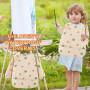 Puasok 2PCS Bavoirs Manches Longues Bébé, Tablier Imperméable pour Enfants 2 à 3 Ans Motifs Arbre Dinosaure Bavoir Tablier Bébé