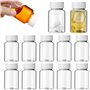 Mini Bouteille 12 Petite Bouteilles en Réutilisables de 100ml avec Bouchon Hermétique