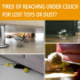 Bowerbird Bloqueurs de jouets pour meubles - Empêchent les objets de passer sous un canapé, un lit et d'autres meubles - Convien
