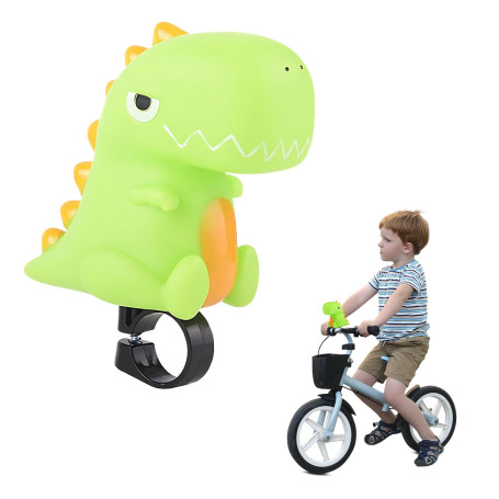 KAIYAYA Sonnette Velo Enfant-Motif Dinosaure