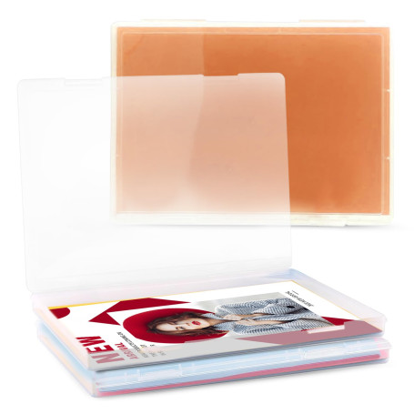 NEUSID Lot de 3 Boîtes de Rangement A4