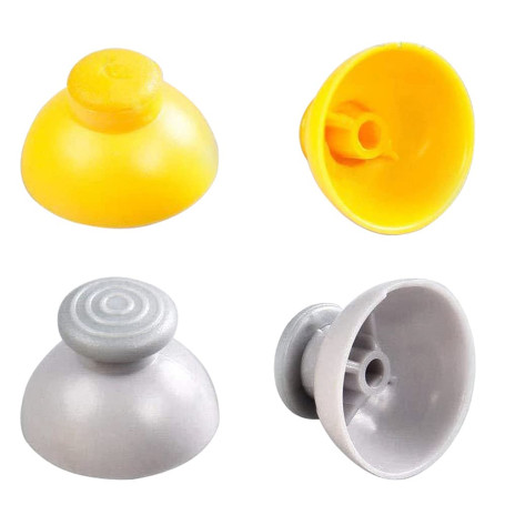 OSTENT 3 paires de remplacement analogique de bâton de pouce de bâton compatible pour le contrôleur de Nintendo GameCube