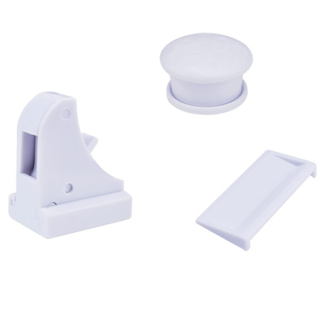 WANGCL Verrous de Placard de sécurité pour Enfants (4 verrous + 1 clé)