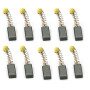 WANGCL Burch 103 Lot de 10 charbons pour outils de moteur Bosch GBH2-20SE 5 x 8 x 15 mm