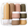 Lot de 8 Flacon Voyage kit