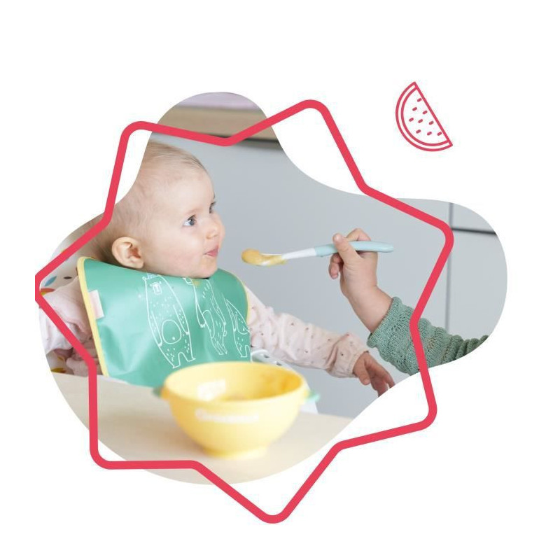 Image secondaire de l'Ensemble de récipients pour aliments pour bébés Babymoov B005107