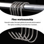 20 Pièces Crochet Boucher, 15cm Crochets en S pour BBQ Crochet Cuisine en Acier Inoxydable pour Suspendre Viande, Poisson, Sauci