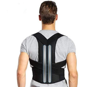 Correcteur de Posture Epaule, Doact Ceinture Dorsale Ajustable pour Femme et Homme, Redresse Dos Correcteur de Posture Maintien  Correcteur de Posture Epaule