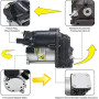 AIRSUSFAT 37206859714 E70 Pompe de compresseur d'air compatible avec BMW E70 X5 X6 E71 2006-2014 37226785506 37226775479 3720679