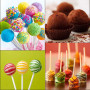 Moule Pop Cake, 20 Moule Sucette, Moulle Popcakes, Moules à Lollipop Bonbon Kommt mit 20 Lollipop Sticks, Moules À Sucettes en S