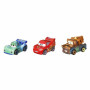 Lot de 3 Voitures Cars