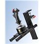 Lot de 2 Support de Table pour Flight Sim HOTAS Compatible avec Logitech X56/X52/X52 Pro, Thrustmaster Hotas Warthog/T.16000M/T-
