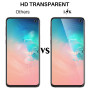 LϟK 3 Pièces Protection Écran pour Samsung Galaxy S10e - Dureté 9H Haute Définition Courbe 3D Installation Facile du Cadre D'ali