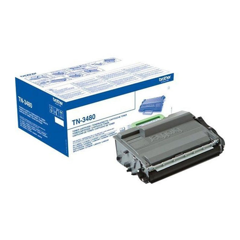 Brother TN-3480 Cartouche de toner 1 pièce(s) Original Noir