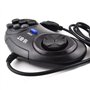 Link-e : 2 X manette 6 boutons compatible avec console de jeu SEGA Megadrive, Genesis, Master System