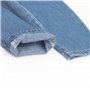 Bébé Tout-petit Garçon Fille Salopette Denim de Base Combinaison Coton Pantalon en Jean avec Bretelles - Bleu Classique Uni Jean