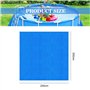 DTYGUIXE Tapis de Sol pour Piscine Tapis de Sol et de Protection Bleu pour Piscine Protecteur Fond de Piscine Tapis de Piscine G