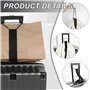 Sikweny 2 Pièces Sangle Valise Bande de Caoutchouc Hautement élastique Sangle Valise Voyage Boucle Réglable Luggage Strap Haute