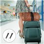 Sikweny 2 Pièces Sangle Valise Bande de Caoutchouc Hautement élastique Sangle Valise Voyage Boucle Réglable Luggage Strap Haute