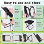 ‎FuxFuis Tabouret Pliant Portable, Tabouret de Camping Pliable, Chaise Pliante Camping, Chaise Pliante Portable Exterieur, Siege