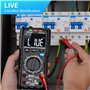 Multimètre Numérique Testeur Electrique Professionnel Multimètre TRMS MESTEK Courant Tension AC DC Automatique/Manuelle Anti-brû