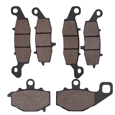 Cyleto Plaquettes de Frein Avant et Arrière pour Kawasaki ER-6f EX650 EX 650 2006-2011 ER-6n ER 650 ER650 2006-2010