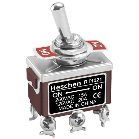 Heschen Interrupteur à bascule en métal