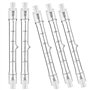 iJiZuo Lot de 5 R7S Ampoule Halogène 118mm 160W 230V